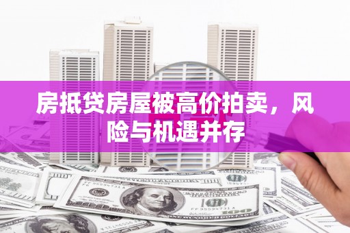 石排房抵贷房屋被高价拍卖，风险与机遇并存