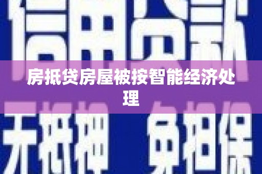 天山房抵贷房屋被按智能经济处理