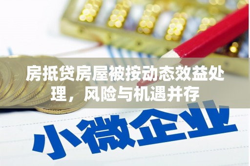 武江房抵贷房屋被按动态效益处理，风险与机遇并存