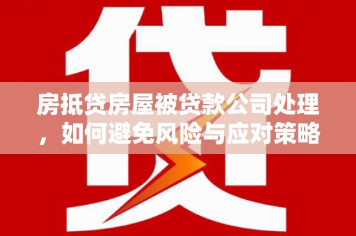 苑里房抵贷房屋被贷款公司处理，如何避免风险与应对策略
