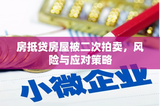 美溪房抵贷房屋被二次拍卖，风险与应对策略