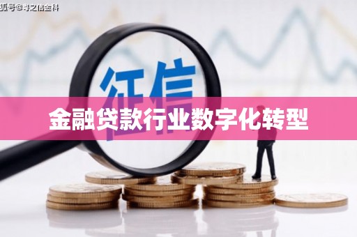 禅城金融贷款行业数字化转型
