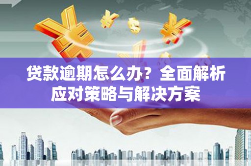 大东贷款逾期怎么办？全面解析应对策略与解决方案