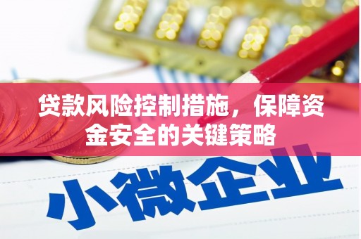 清城贷款风险控制措施，保障资金安全的关键策略