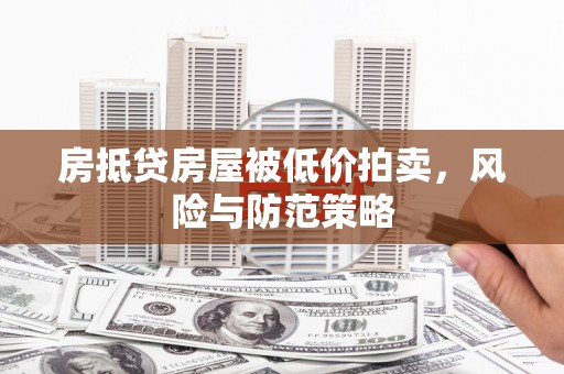 金普新区房抵贷房屋被低价拍卖，风险与防范策略