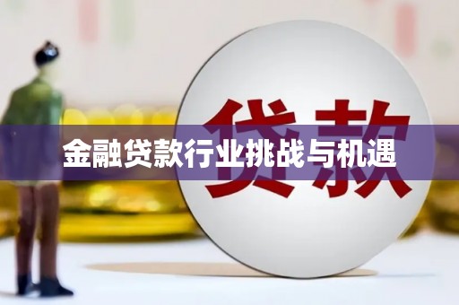 远安金融贷款行业挑战与机遇