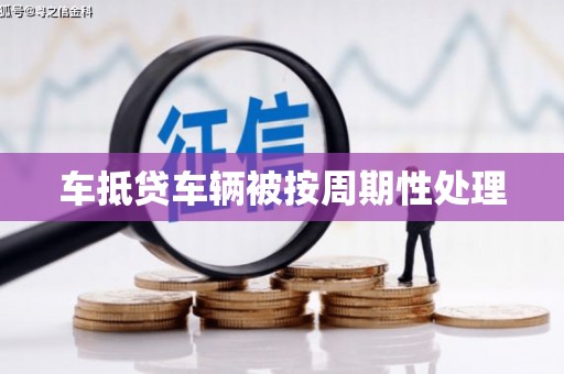 贞丰车抵贷车辆被按周期性处理