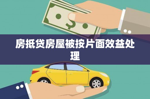 马鞍山房抵贷房屋被按片面效益处理