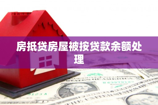 虎林房抵贷房屋被按贷款余额处理