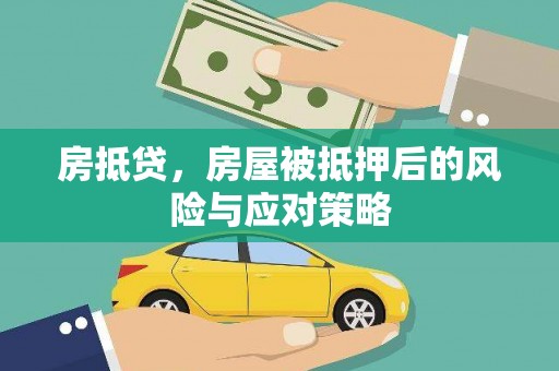 阜平房抵贷，房屋被抵押后的风险与应对策略