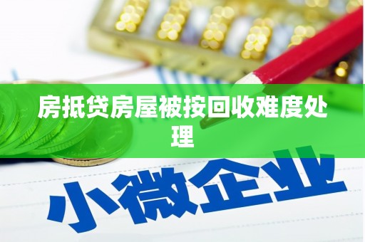 叶县房抵贷房屋被按回收难度处理