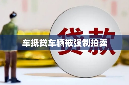 名间车抵贷车辆被强制拍卖