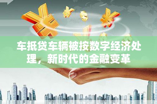 华坪车抵贷车辆被按数字经济处理，新时代的金融变革