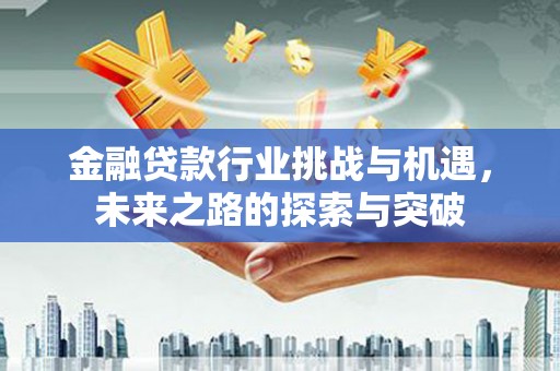 清水河金融贷款行业挑战与机遇，未来之路的探索与突破