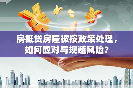 阿拉善右旗房抵贷房屋被按政策处理，如何应对与规避风险？