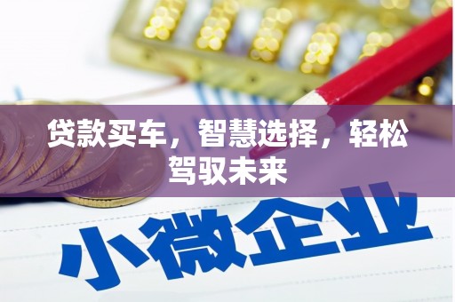 金乡贷款买车，智慧选择，轻松驾驭未来