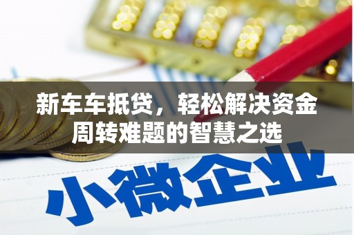 莲都新车车抵贷，轻松解决资金周转难题的智慧之选