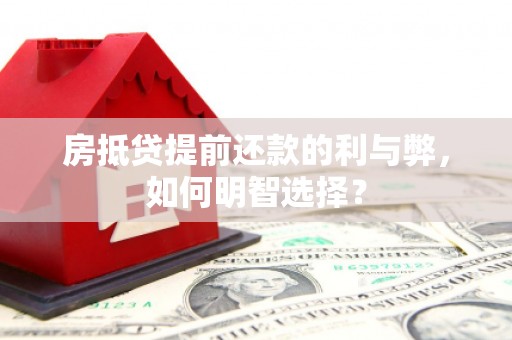 苑里房抵贷提前还款的利与弊，如何明智选择？