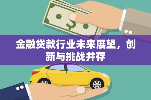 西城金融贷款行业未来展望，创新与挑战并存