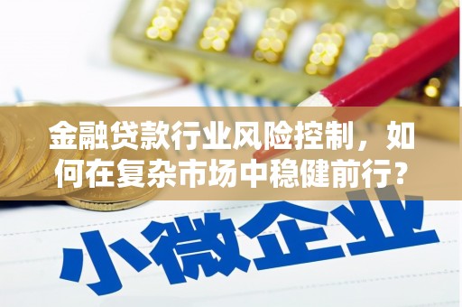 万峦金融贷款行业风险控制，如何在复杂市场中稳健前行？