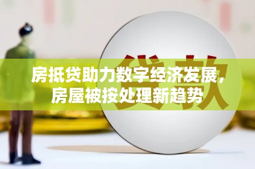 乐至房抵贷助力数字经济发展，房屋被按处理新趋势