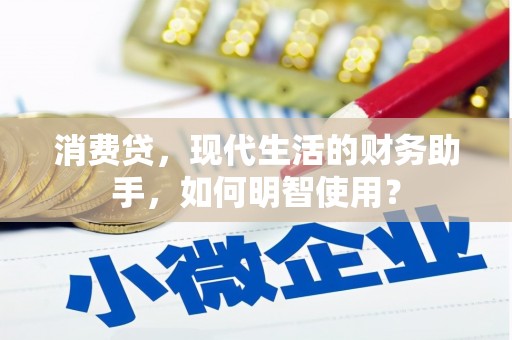 大新消费贷，现代生活的财务助手，如何明智使用？