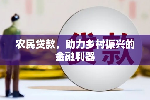 市南农民贷款，助力乡村振兴的金融利器