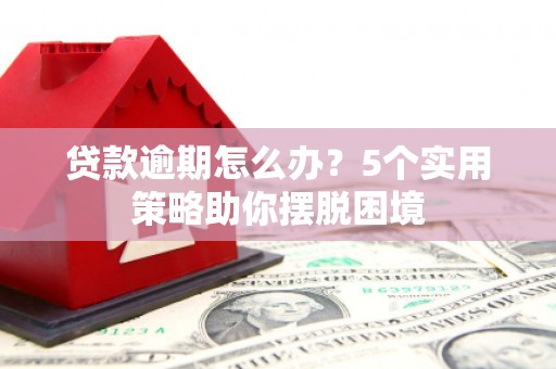 玄武贷款逾期怎么办？5个实用策略助你摆脱困境