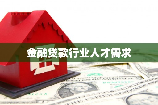 玄武金融贷款行业人才需求