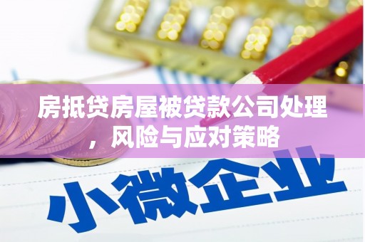 中站房抵贷房屋被贷款公司处理，风险与应对策略