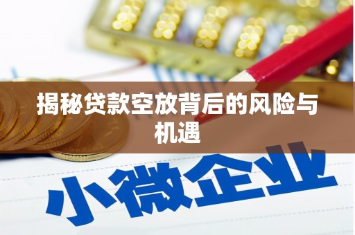 青冈揭秘贷款空放背后的风险与机遇