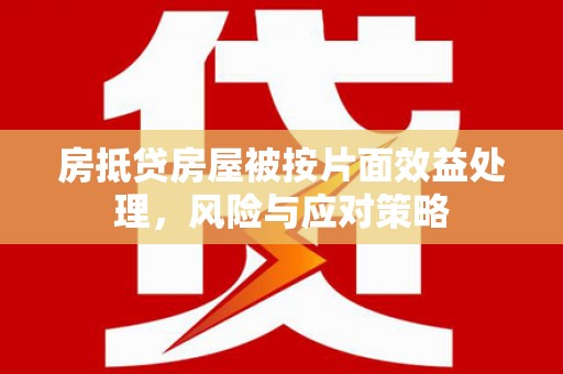 龙圩房抵贷房屋被按片面效益处理，风险与应对策略