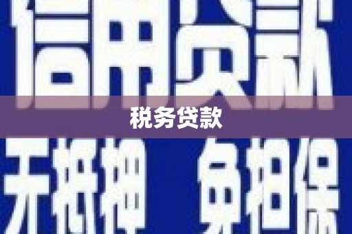 宝坻税务贷款