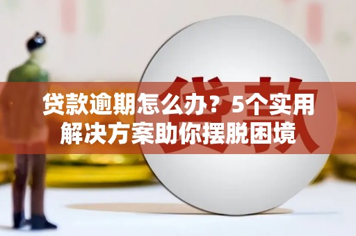 阳春贷款逾期怎么办？5个实用解决方案助你摆脱困境