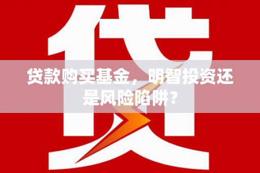 丹巴贷款购买基金，明智投资还是风险陷阱？