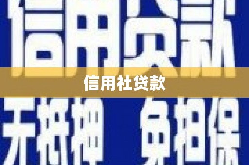 河口信用社贷款