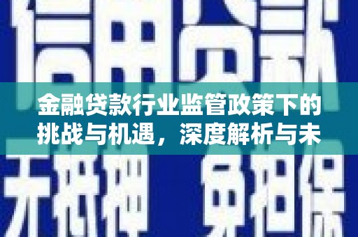 依安金融贷款行业监管政策下的挑战与机遇，深度解析与未来展望