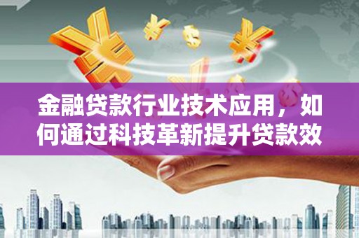 三元金融贷款行业技术应用，如何通过科技革新提升贷款效率