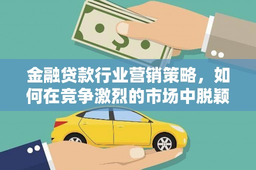 汝阳金融贷款行业营销策略，如何在竞争激烈的市场中脱颖而出？