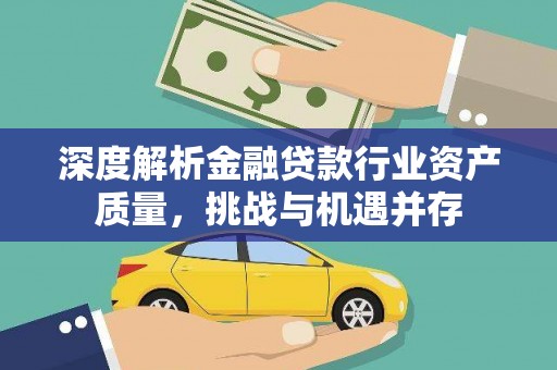 福安深度解析金融贷款行业资产质量，挑战与机遇并存