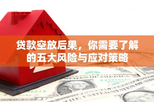 张家港贷款空放后果，你需要了解的五大风险与应对策略