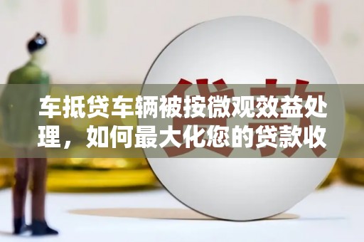龙潭车抵贷车辆被按微观效益处理，如何最大化您的贷款收益？