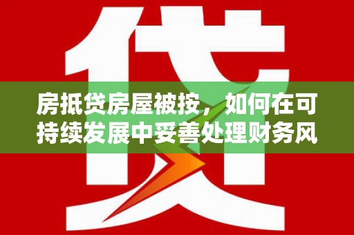 新港房抵贷房屋被按，如何在可持续发展中妥善处理财务风险？