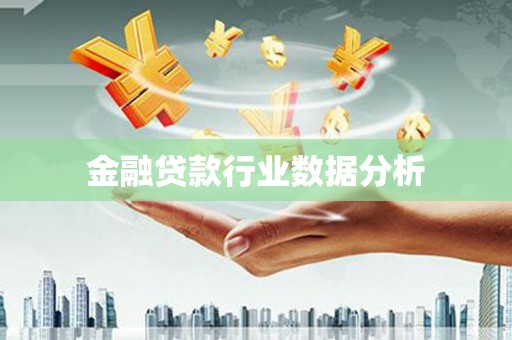 贡井金融贷款行业数据分析