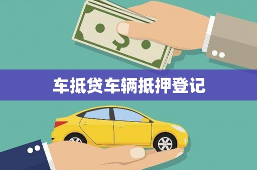 南郊车抵贷车辆抵押登记