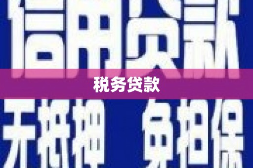 温泉税务贷款