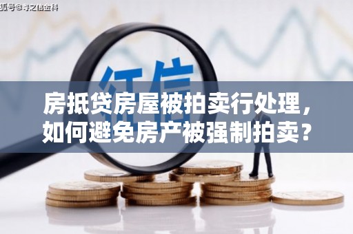 北湖房抵贷房屋被拍卖行处理，如何避免房产被强制拍卖？
