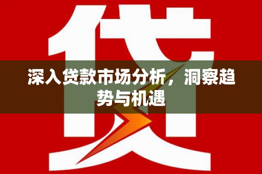 隆德深入贷款市场分析，洞察趋势与机遇