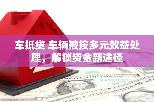大冶车抵贷 车辆被按多元效益处理，解锁资金新途径