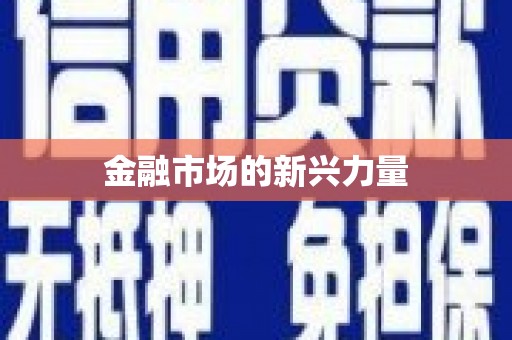 板芙金融市场的新兴力量